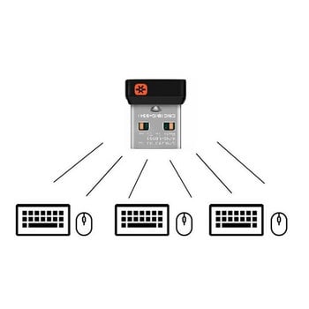 USB адаптер за безжичен донгъл приемник за мишка Logitech, клавиатура за M280 M320 M325 M330 M545 донгъл приемник за компютър