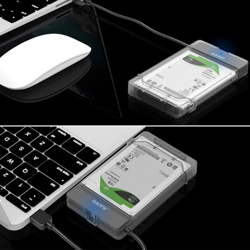 MAIWO K104 2,5 colio USB 3.0 SATA HDD dėžutės korpusas, skirtas Windows / Mac OS / Linux