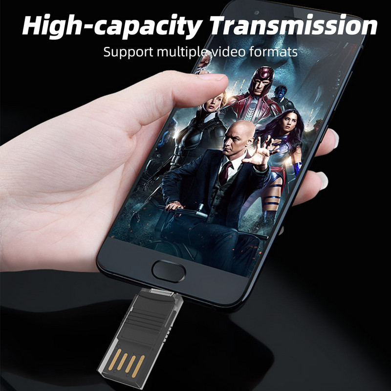 USB mikro SD/TF čitač kartica USB2.0 Mini čitač memorijskih kartica za mobilni telefon Brzi USB adapter čitač kartica za dodatnu opremu za prijenosna računala