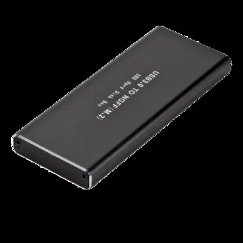 PzzPss USB 3.0 M2 Θήκη SSD USB3.0 to M.2 NGFF Εξωτερική μονάδα δίσκου στερεάς κατάστασης περίβλημα Υποστήριξη κουτιού SSD 2230 2242 2260 2280 Σκληρός Δίσκος