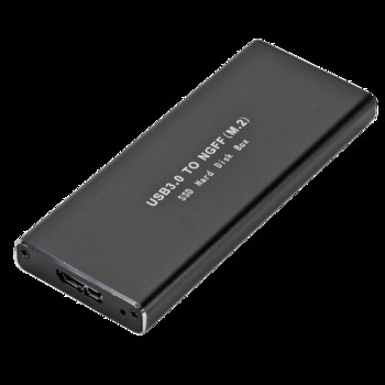 PzzPss USB 3.0 M2 SSD Кутия USB3.0 към M.2 NGFF Външен SSD диск Кутия SSD кутия Поддръжка 2230 2242 2260 2280 Твърд диск