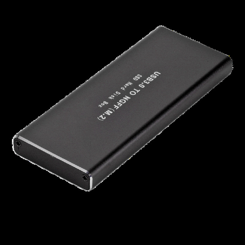 PzzPss USB 3.0 M2 SSD Кутия USB3.0 към M.2 NGFF Външен SSD диск Кутия SSD кутия Поддръжка 2230 2242 2260 2280 Твърд диск
