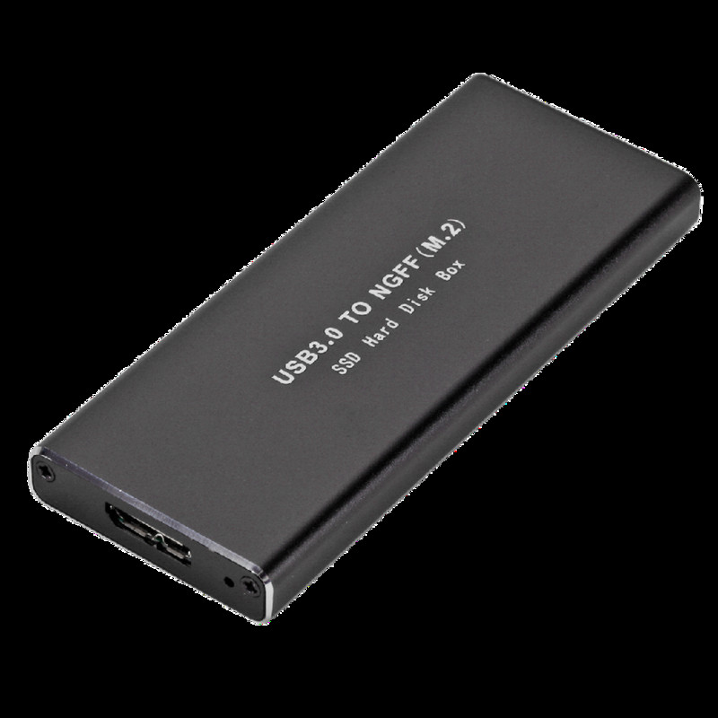PzzPss USB 3.0 M2 SSD Кутия USB3.0 към M.2 NGFF Външен SSD диск Кутия SSD кутия Поддръжка 2230 2242 2260 2280 Твърд диск