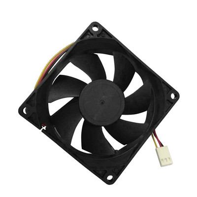 8cm/80mm/80x80x25mm Безшумен вентилатор за охлаждане на корпуса Тиха 12v компютър/компютър/процесор Компютърен радиатор 3-пинов Molex конектор Вентилатор за охлаждане на компютър