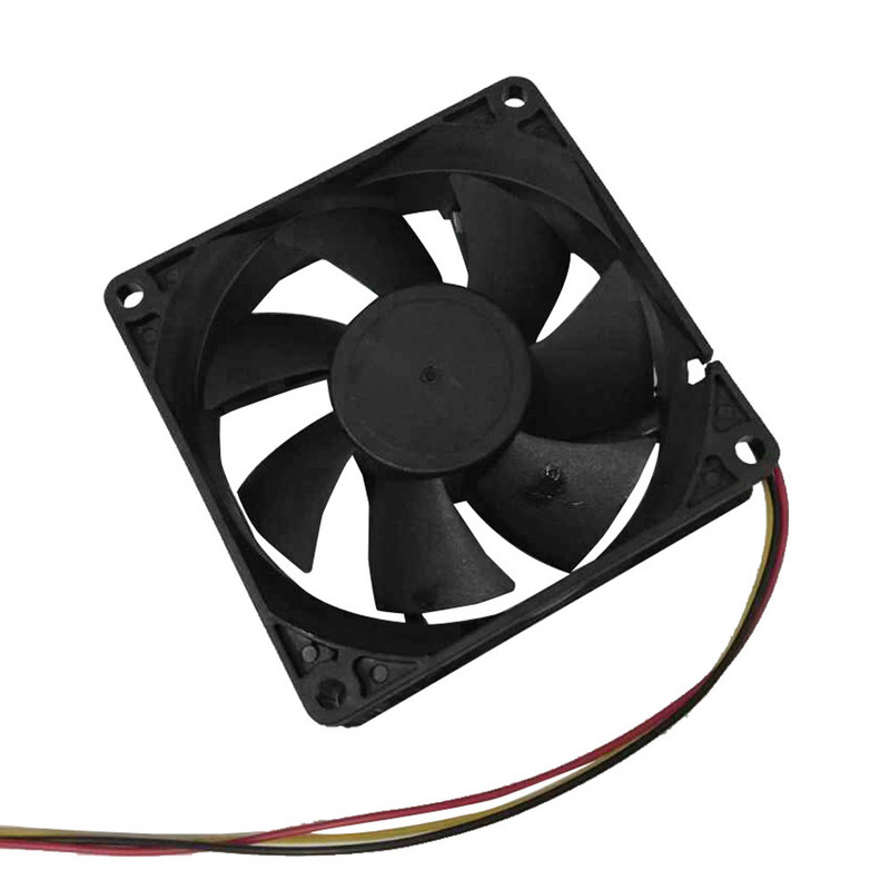 8cm/80mm/80x80x25mm Silențios Ventilator carcasă Silențios 12v Computer/pc/cpu Calculator Radiator Conector Molex cu 3 pini Ventilator răcitor pentru computer