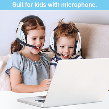 За PS4 PS5 Слушалки Геймър PC Лаптоп Стерео Бас Кабелни Геймърски слушалки с микрофон, За телефон Таблет Деца Възрастни Момчета Подарък