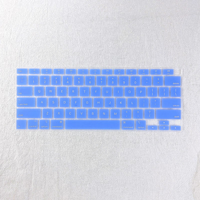 EU US-Enter nešiojamojo kompiuterio klaviatūros dangtelis skirtas Macbook Air 13 A2337 A2179 silikono spalvos vandeniui atsparus klaviatūros apsauginis dėklas