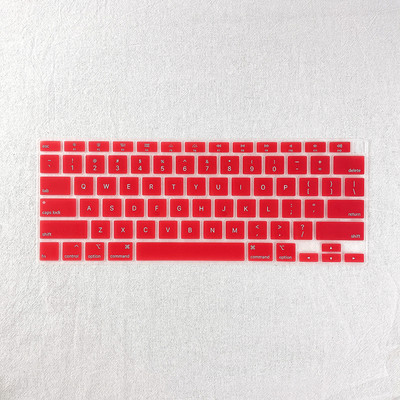 EU US-Enter nešiojamojo kompiuterio klaviatūros dangtelis skirtas Macbook Air 13 A2337 A2179 silikono spalvos vandeniui atsparus klaviatūros apsauginis dėklas