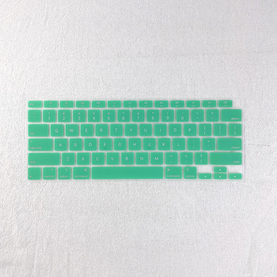 EU US-Enter nešiojamojo kompiuterio klaviatūros dangtelis skirtas Macbook Air 13 A2337 A2179 silikono spalvos vandeniui atsparus klaviatūros apsauginis dėklas