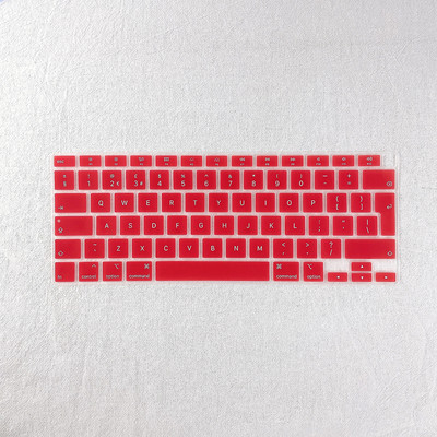 EU US-Enter nešiojamojo kompiuterio klaviatūros dangtelis skirtas Macbook Air 13 A2337 A2179 silikono spalvos vandeniui atsparus klaviatūros apsauginis dėklas