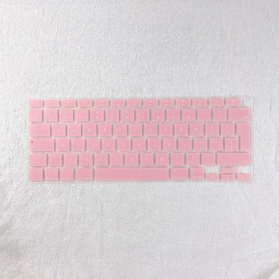 EU US-Enter nešiojamojo kompiuterio klaviatūros dangtelis skirtas Macbook Air 13 A2337 A2179 silikono spalvos vandeniui atsparus klaviatūros apsauginis dėklas