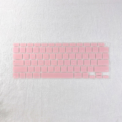 EU US-Enter nešiojamojo kompiuterio klaviatūros dangtelis skirtas Macbook Air 13 A2337 A2179 silikono spalvos vandeniui atsparus klaviatūros apsauginis dėklas