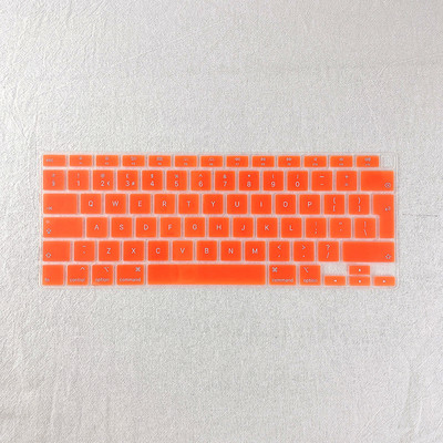 EU US-Enter nešiojamojo kompiuterio klaviatūros dangtelis skirtas Macbook Air 13 A2337 A2179 silikono spalvos vandeniui atsparus klaviatūros apsauginis dėklas