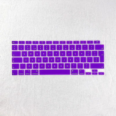 EU US-Enter nešiojamojo kompiuterio klaviatūros dangtelis skirtas Macbook Air 13 A2337 A2179 silikono spalvos vandeniui atsparus klaviatūros apsauginis dėklas