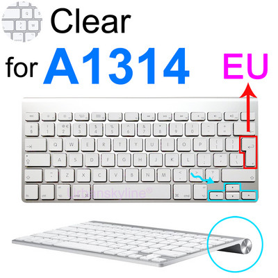 Tastatūras vāciņš priekš iMac Magic A1644 A1843 A1314 A1243 A2449 A2450 A2520 Bluetooth ciparu silikona aizsargplēves apvalks G6