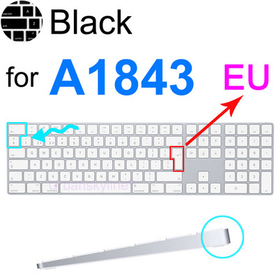 Poklopac tipkovnice za iMac Magic A1644 A1843 A1314 A1243 A2449 A2450 A2520 Bluetooth numerička silikonska zaštitna maska G6