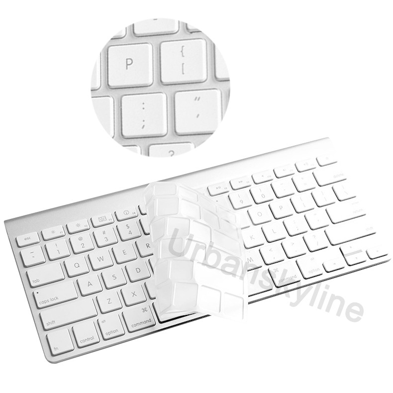 Tastatūras vāciņš priekš iMac Magic A1644 A1843 A1314 A1243 A2449 A2450 A2520 Bluetooth ciparu silikona aizsargplēves apvalks G6