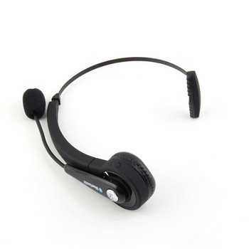 Нови моно безжични Bluetooth слушалки Слушалки с шумопотискане с микрофон Хендсфри за PC PS3 Gaming Мобилен телефон Лаптоп