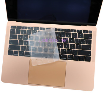 Капак на клавиатурата за Macbook Air 13 M2 Pro 13 M1 14 Max 15 16 Bar ID 17 Retina 11 Силиконов протектор Skin Case A2337 A2779 A2681