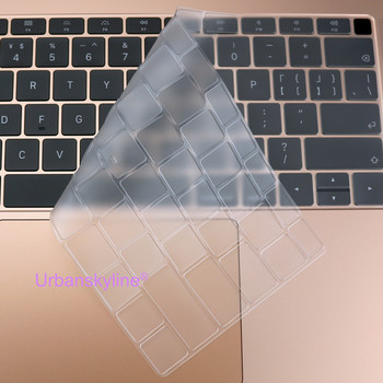 Капак на клавиатурата за Macbook Air 13 M2 Pro 13 M1 14 Max 15 16 Bar ID 17 Retina 11 Силиконов протектор Skin Case A2337 A2779 A2681