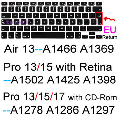 Klaviatūros dangtelis, skirtas Macbook Air 13 M2 Pro 13 M1 14 Max 15 16 Bar ID 17 Retina 11 Silikoninis apsauginis odos dėklas A2337 A2779 A2681