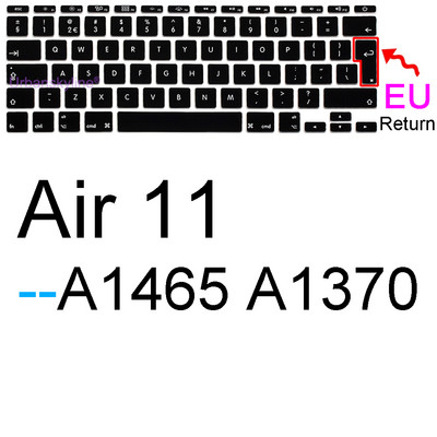 Klaviatūros dangtelis, skirtas Macbook Air 13 M2 Pro 13 M1 14 Max 15 16 Bar ID 17 Retina 11 Silikoninis apsauginis odos dėklas A2337 A2779 A2681