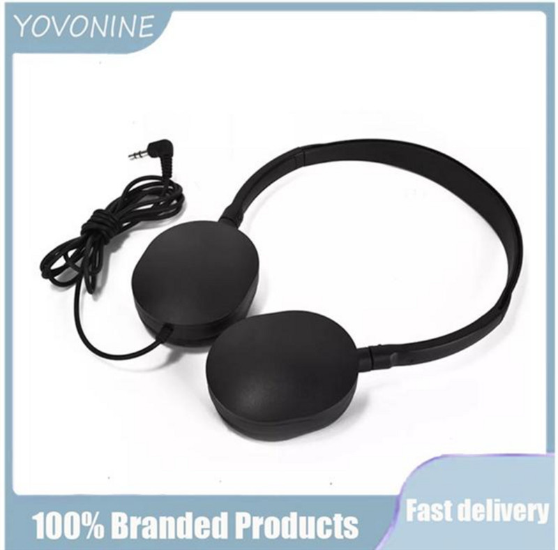 YOVONINE 3,5 mm laidinės stereo ausinės triukšmą slopinančios ausinės su mikrofonu reguliuojama galvos juosta, skirta kompiuterio nešiojamam kompiuteriui