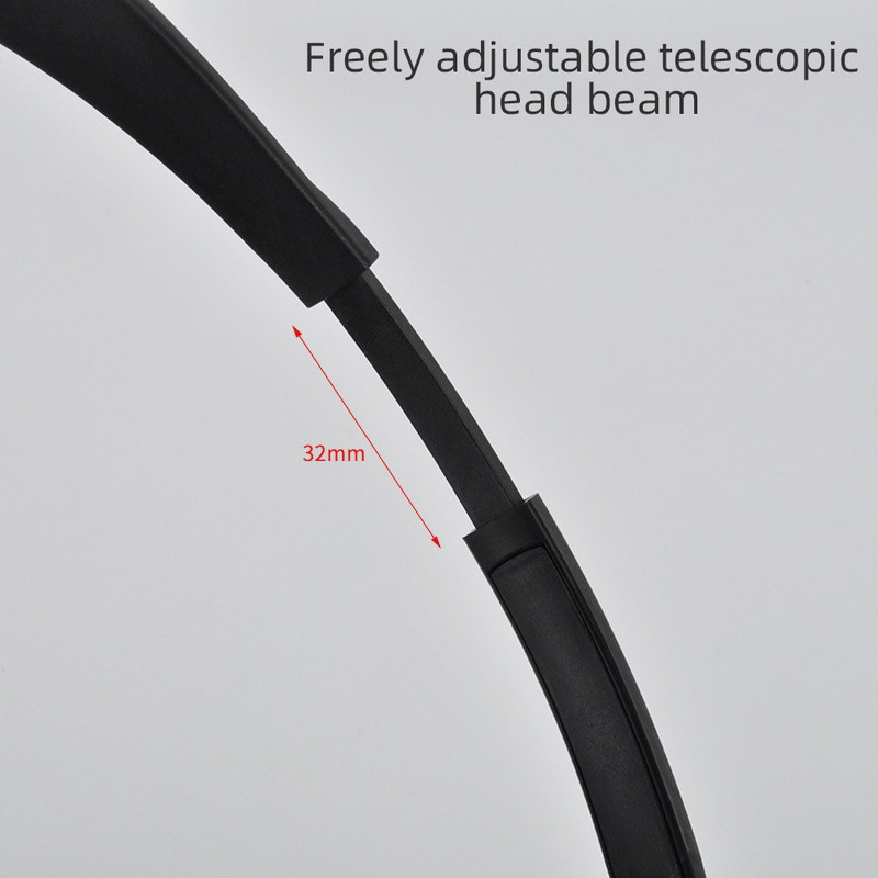 YOVONINE 3,5 mm laidinės stereo ausinės triukšmą slopinančios ausinės su mikrofonu reguliuojama galvos juosta, skirta kompiuterio nešiojamam kompiuteriui