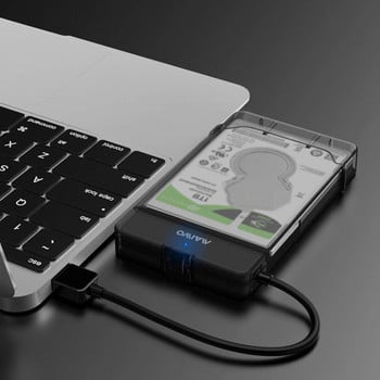 MAIWO K104 2,5-инчов USB 3.0 SATA HDD Кутия Кутия за Windows/Mac OS/Linux