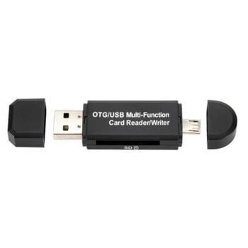 Μονάδα flash USB OTG Card Reader 2 σε 1 Κάρτα OTG TF/SD υψηλής ταχύτητας USB2.0 για τηλέφωνο Android Κεφαλίδες επέκτασης υπολογιστή