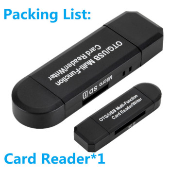 Μονάδα flash USB OTG Card Reader 2 σε 1 Κάρτα OTG TF/SD υψηλής ταχύτητας USB2.0 για τηλέφωνο Android Κεφαλίδες επέκτασης υπολογιστή