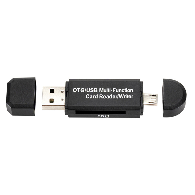 2 u 1 USB OTG čitač kartica Flash Drive High-speed USB2.0 Univerzalna OTG TF/SD kartica za Android telefon Zaglavlja proširenja računala
