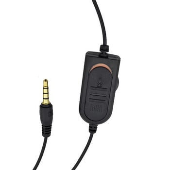 Кабелни слушалки за игри с микрофон, шумоизолиращи слушалки, бас, стерео за Sony PS3, PS4, PS5, лаптоп, компютър, геймърски слушалки