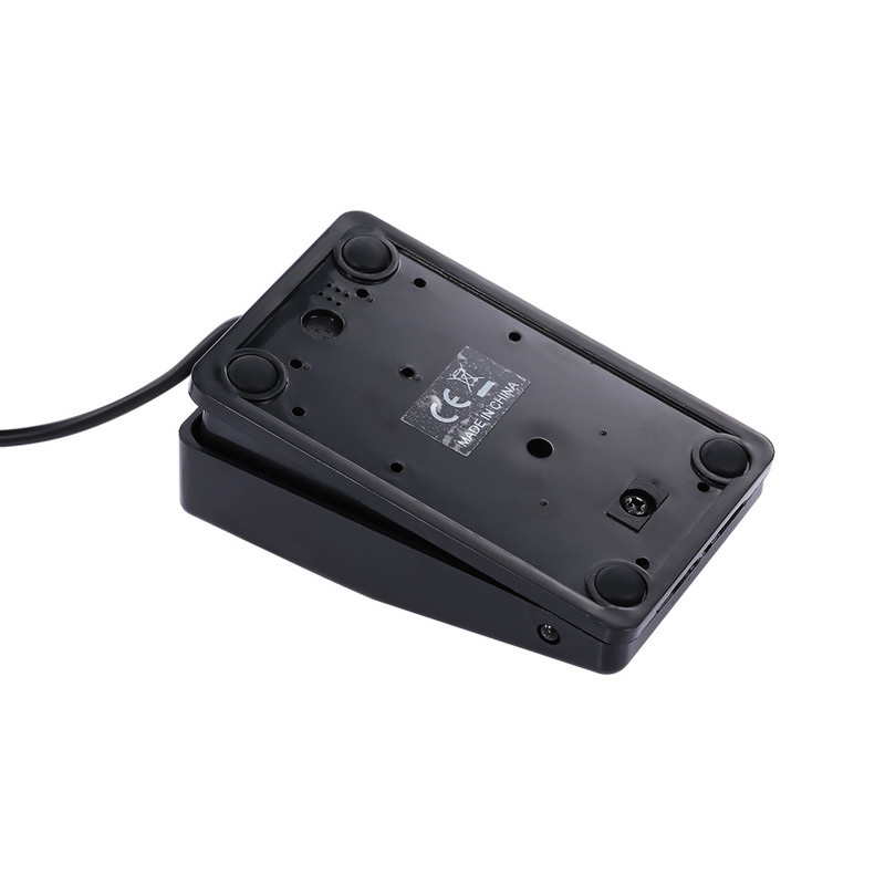 Comutator USB de control al piciorului Tastatura computerului Comutator de acțiune Pedală HID pentru jocuri de testare din fabrică Controlul instrumentului și dezactivat