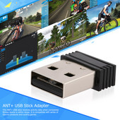 Anself ANT+USB Stick Adapter mini USB ANT+Stick modulok Hordozható USB adapter dropship a zwift onelap kerékpározáshoz Fitness eszköz