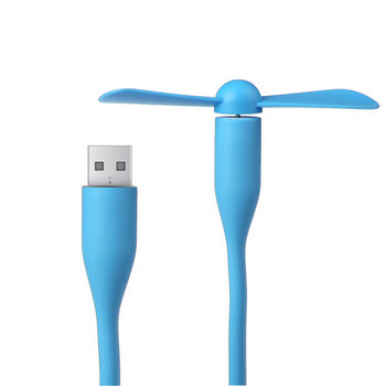 Δημιουργικός ανεμιστήρας USB Ευέλικτος φορητός αφαιρούμενος μίνι ανεμιστήρας για όλα τα τροφοδοτικά Έξοδος USB