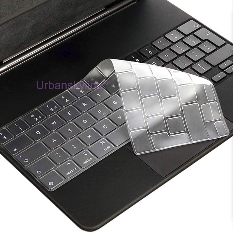 Tipkovnica Cover za iPad Pro 12.9 Pro 11 Magic Keyboard 10.5 Air 5 4 3 7 8 9 Smart Case Folio Silicone Protector Skin Film TPU EU
