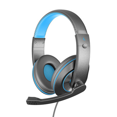 PS5 austiņām spēlētājam ar 3,5 mm ligzdu melna tālruņa stereo mūzikas vadu austiņām ar Micfor PS4 datora klēpjdatora planšetdatora Xbox Nintendo slēdzi