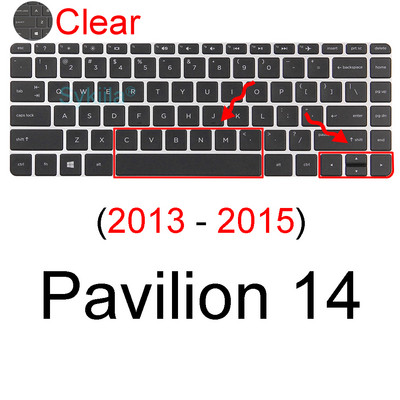 Poklopac tipkovnice za HP Pavilion 14 Plus 14 X360 14 inča AB AL DV DW DY BA BF CD CE Silikonski zaštitnik Skin Case Dodaci