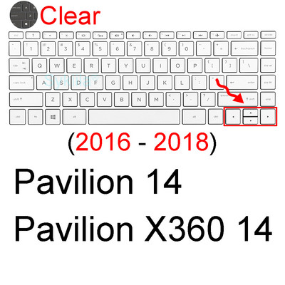 Poklopac tipkovnice za HP Pavilion 14 Plus 14 X360 14 inča AB AL DV DW DY BA BF CD CE Silikonski zaštitnik Skin Case Dodaci
