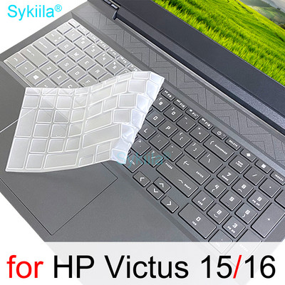 Κάλυμμα πληκτρολογίου για HP Victus 16 15 16t 15t 16z 15z 16-d Silicone Protector Skin Case Αξεσουάρ gaming φορητού υπολογιστή 16,1 ιντσών 2022