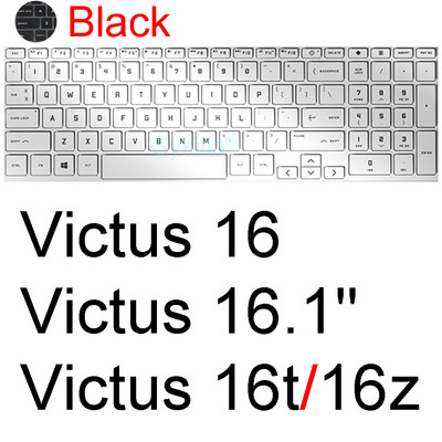 Poklopac tipkovnice za HP Victus 16 15 16t 15t 16z 15z 16-d Silikonski zaštitnik Skin Case Dodaci za prijenosna računala 16,1 inča 2022