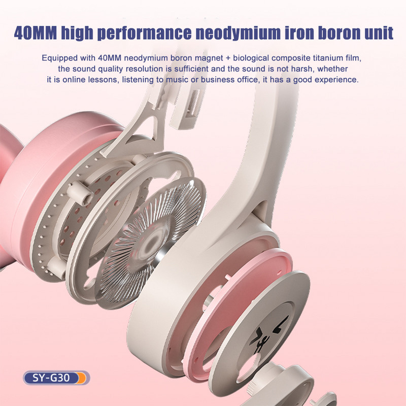 Naujos 3,5 mm laidinės vaikiškos kompiuterinių žaidimų ausinės su mikrofono išjungimu, skirtos „Skype“ skambučių centro ausinės, skirtos asmeniniam nešiojamam kompiuteriui