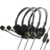 USB fejhallgató mikrofonos zajszűrős számítógépes PC fejhallgató Könnyű vezetékes fejhallgató PC-hez / Laptophoz/Mac-hez/ Iskolai/Gyermekekhez