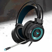za PC Žičane stereo slušalice Bas s mikrofonom Gaming slušalice G58 LED svjetlo za PC/laptop