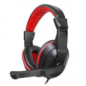 3,5 mm reguliuojamos žaidimų ausinės namų stalinis kompiuteris, laidinis stereo, didelės ausinės su triukšmą slopinančiu mikrofonu nešiojamam kompiuteriui