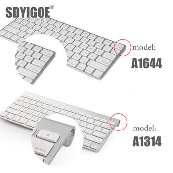 Настолен компютър за Apple Bluetooth безжична клавиатура MLA22LL/ A1644 A1314 IMAC Капак на клавиатурата Протектор Силиконов капак Версия за САЩ/ЕС