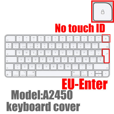 Asztali számítógép Apple Bluetooth vezeték nélküli billentyűzethez MLA22LL/ A1644 A1314 IMAC Billentyűzet burkolat Védő Szilikon burkolat US/EU verzió