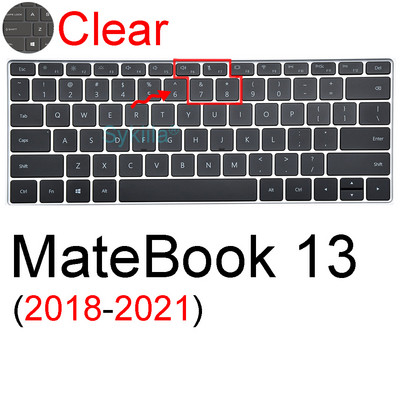 Silikónový kryt s klávesnicou pre Huawei MateBook D 14 15 16 13S 14S 16S X Pro 13 E GO B7 B3 B5 notebook, ochranný kryt, kožené puzdro 12
