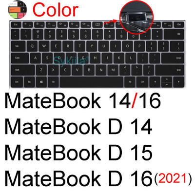 Silikónový kryt s klávesnicou pre Huawei MateBook D 14 15 16 13S 14S 16S X Pro 13 E GO B7 B3 B5 notebook, ochranný kryt, kožené puzdro 12